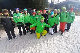 Foto © Lebenshilfe Kreisvereinigung Mettmann: Die erfolgreiche Delegation der Lebenshilfe Kreisvereinigung Mettmann bei den Special Olympics Winterspielen in Thüringen. 